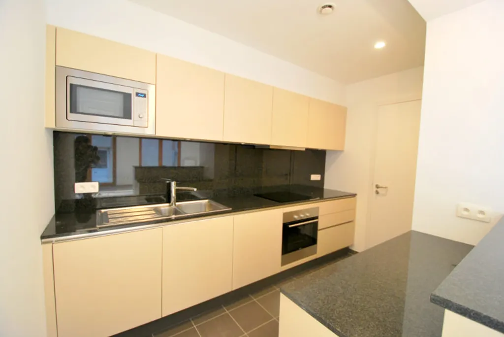 Cuisine - Appartement de Qualité avec Terrasse au Square Orban