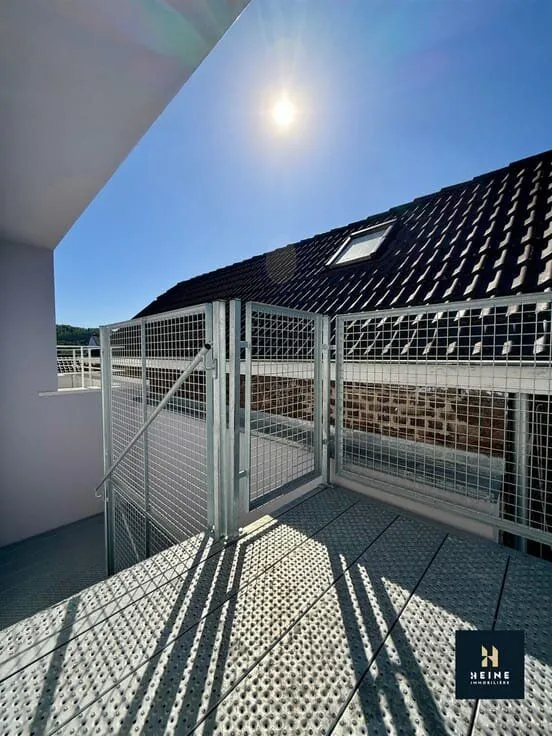 Balcony - New Build Flat with Garden in Seilles