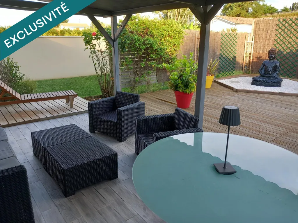 Terrasse - Maison avec Jardin à Saint-Sulpice-Et-Cameyrac