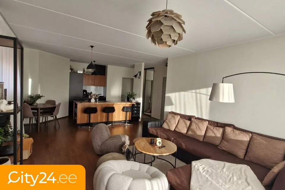 Séjour - Newly Decorated Flat with Balcony in Mustamäe