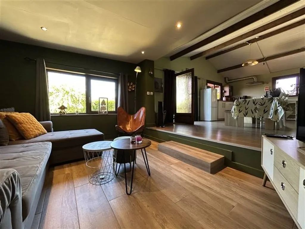 Séjour - Chalet avec Terrasse à Noiseux