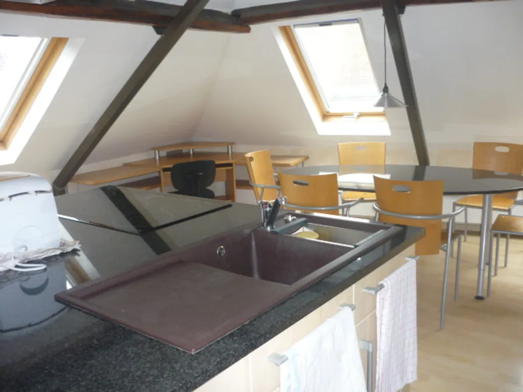 Kitchen - Loft with Terrace in Hyon Centre
