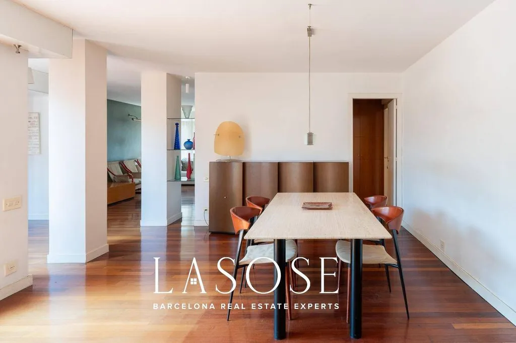 Dining Room - Duplex Penthouse with Pool in Tres Torres, Barcelona