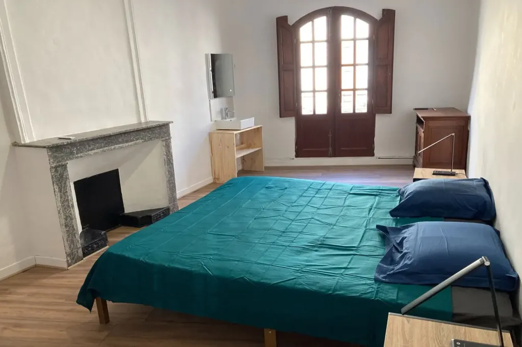 Chambres - Mas Rénové avec Piscine à Quissac