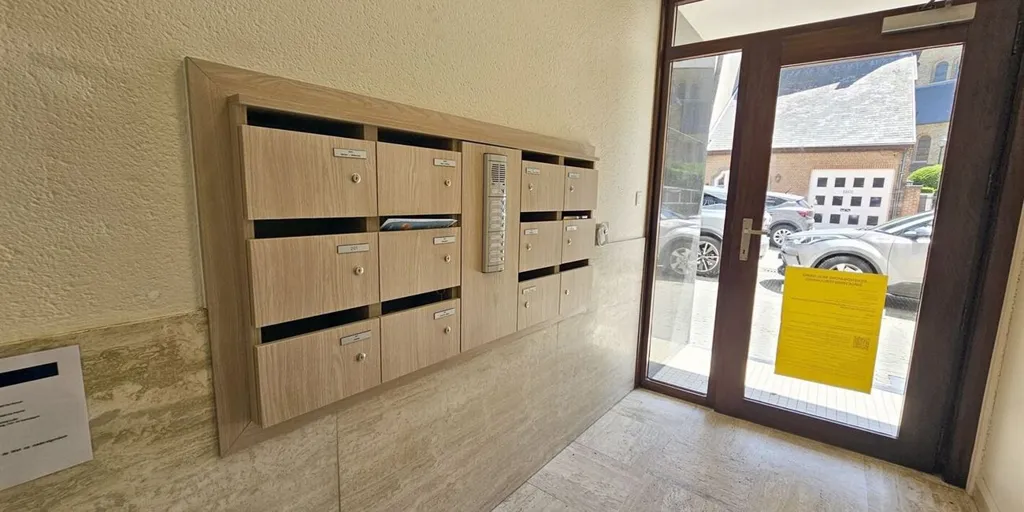 Entrée - Appartement avec Balcon près de la Mer à De Panne