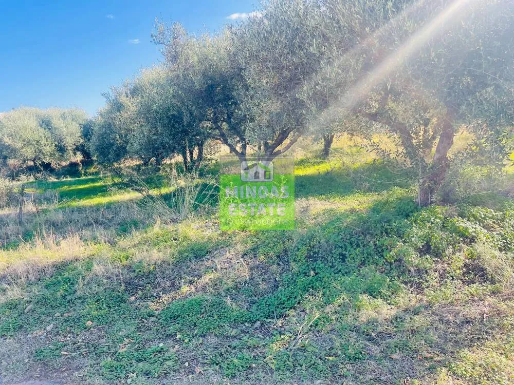 Aed - Corner Plot with Sea View in Tavronitis