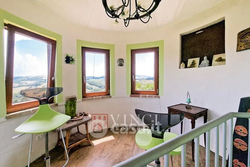 Söögituba - Rustic Casale with Pool in Montefiore dell'Aso