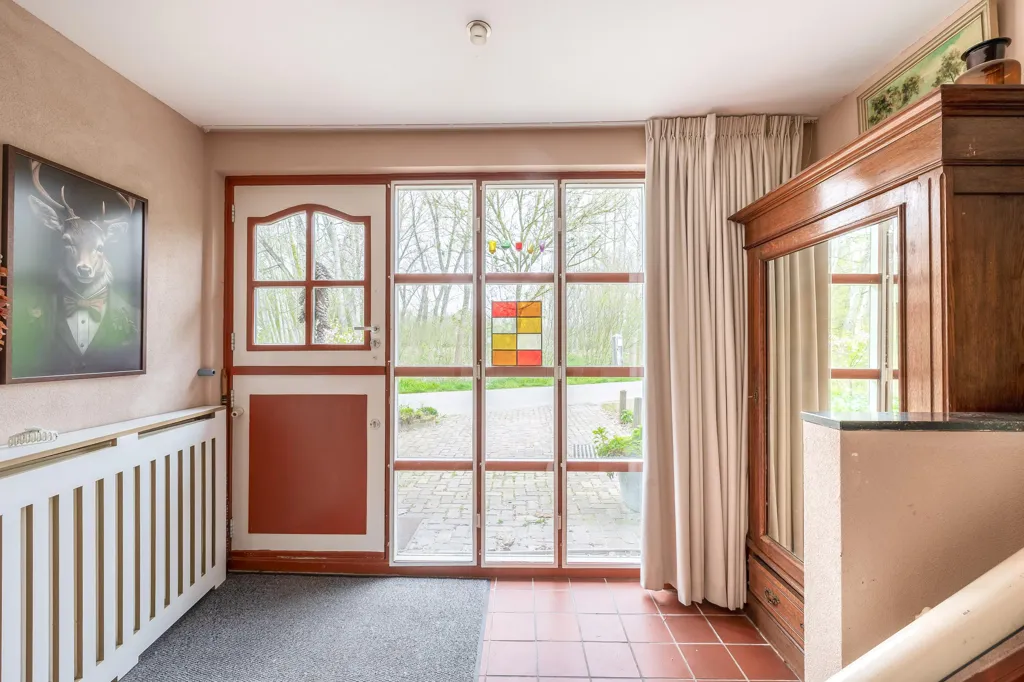 Hallway - Country House with Forest View in Deurne