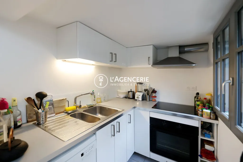 Köök - Furnished Flat with Terrace in Albi