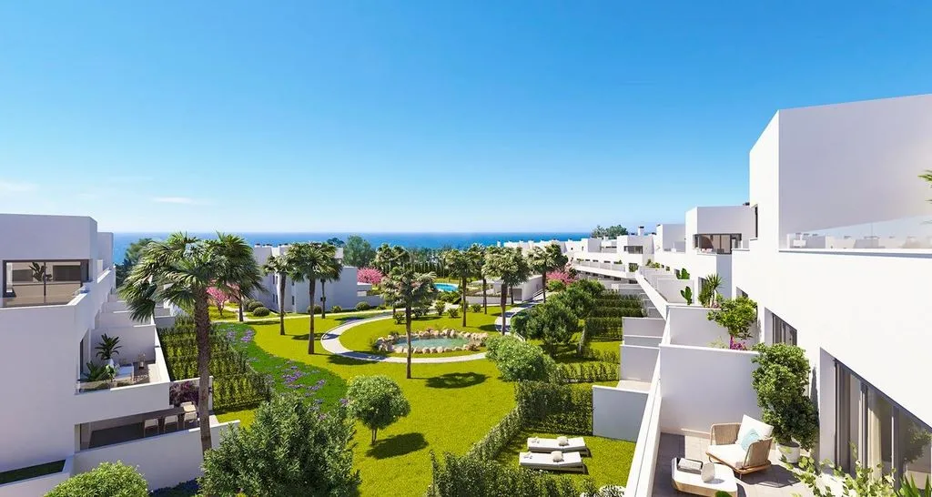 Jardin - Contemporary Flat with Pool in Estepona