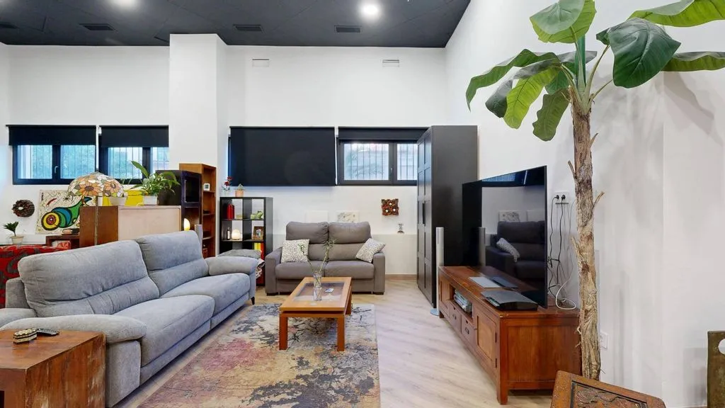 Séjour - Modern Loft with High Ceilings in Murcia