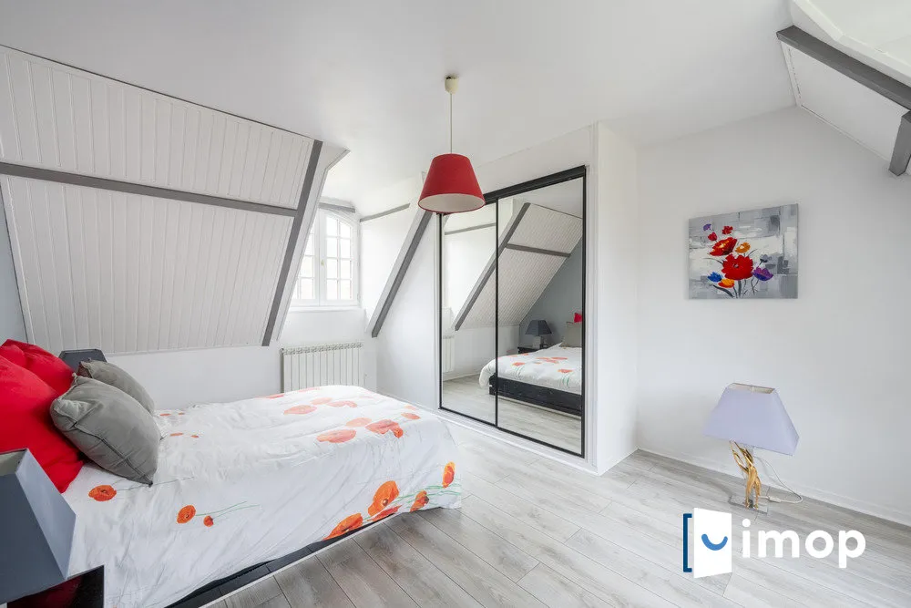 Chambres - Maison avec Terrasse Sud et Jardin à Villette