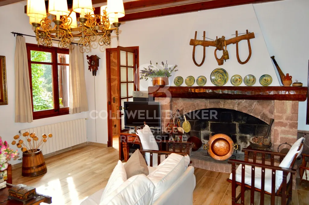 Soggiorno - Luxury Farmhouse with Pool in Castellví de Rosanes
