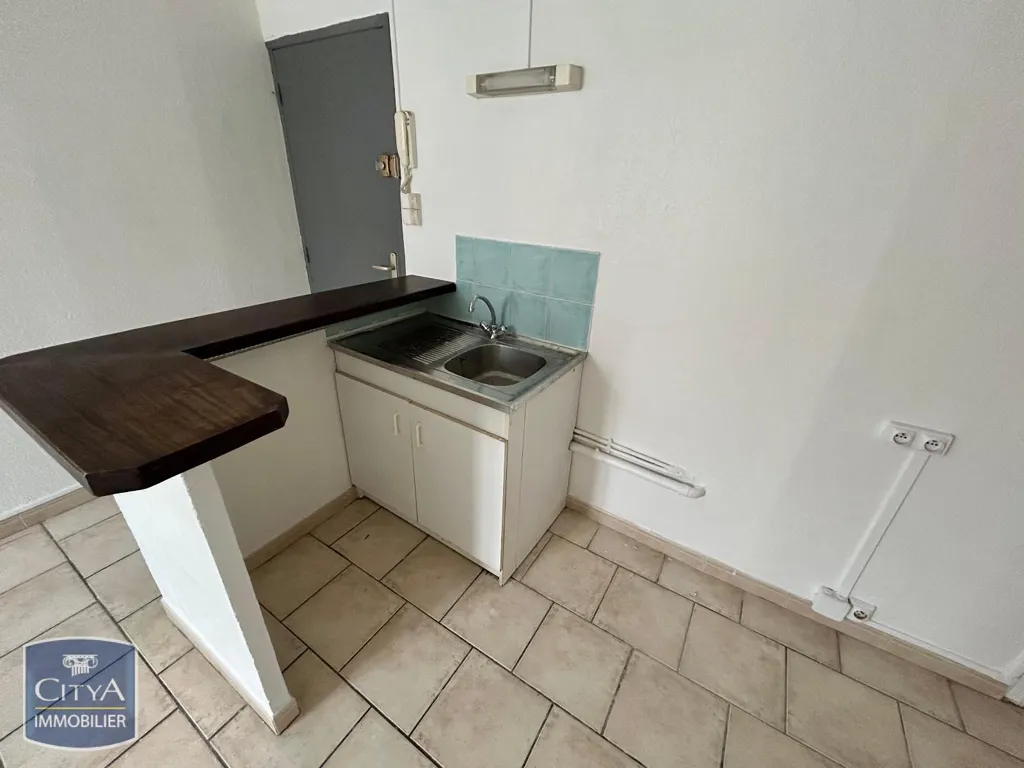 Köök - Studio with Private Nook in St Jean du Var