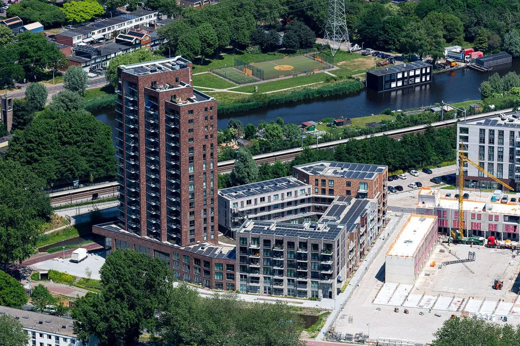 Vista aerea - New Developments with Urban Character in Zaandam