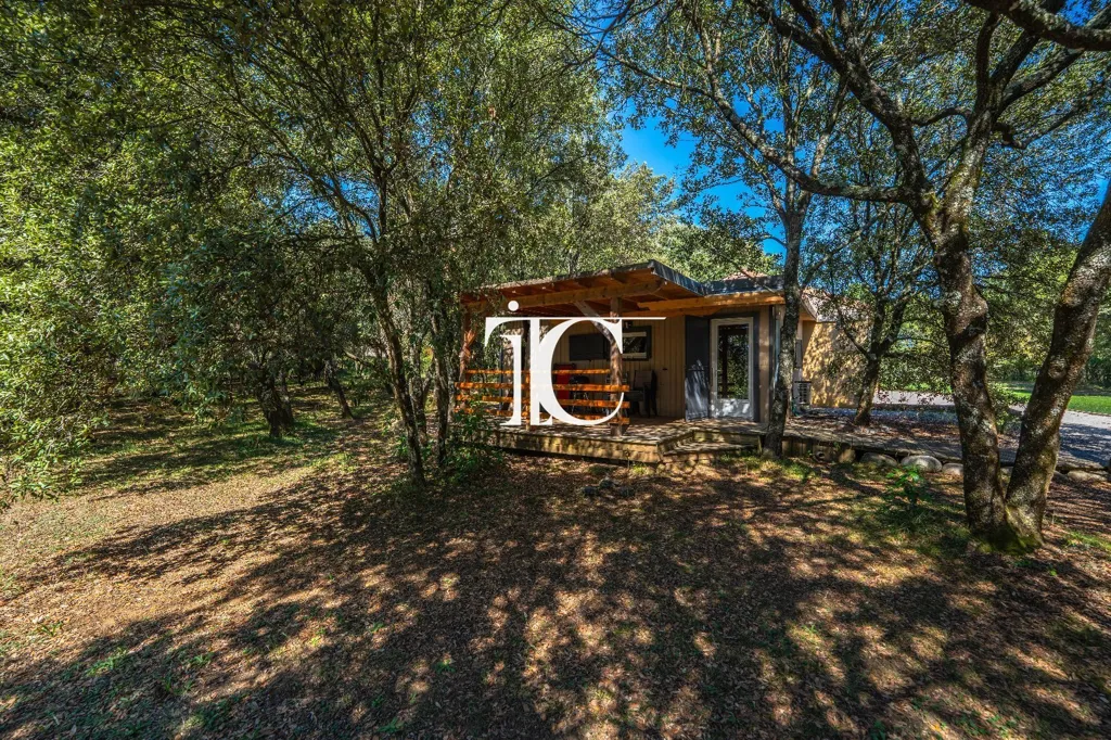 Jardin - Villa avec Piscine et Jardin en Sud Ardèche