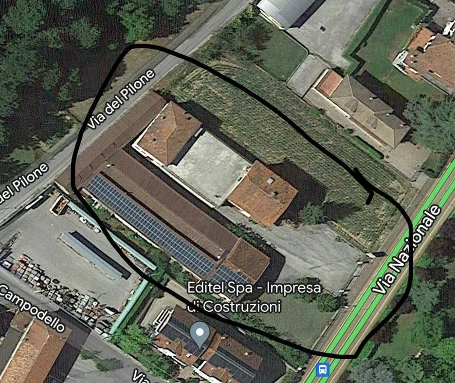 Vue aérienne - Villa with Private Garden in Nucetto
