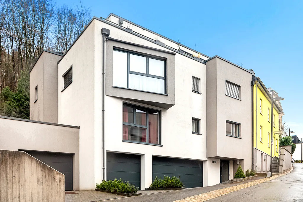 Exterior - Duplex-Penthouse with Panoramic View in Luxembourg
