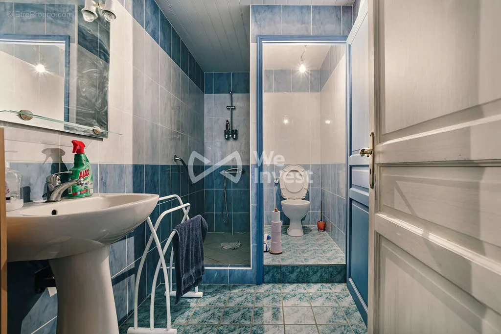 Bathrooms - House with Terrace in Saint-Marcellin