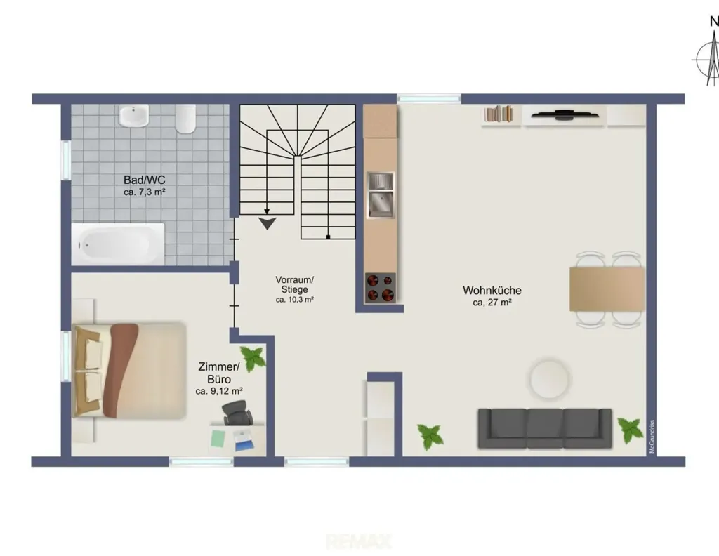 Plan - New Build House Near Hartberg Centre