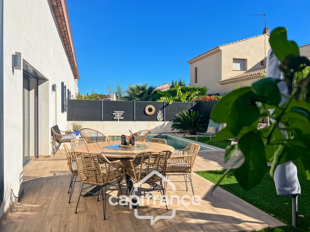 Terrass - Contemporary House with Pool in La Garde