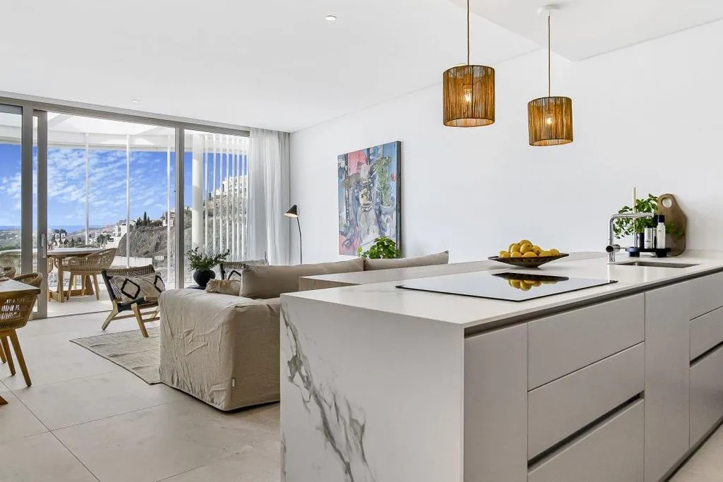 Köök - Luxury Penthouses with Sea View in Marbella