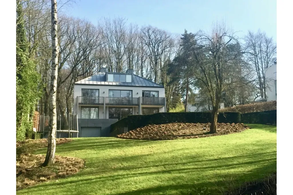 Exterior - Contemporary Villa with Pool in Uccle