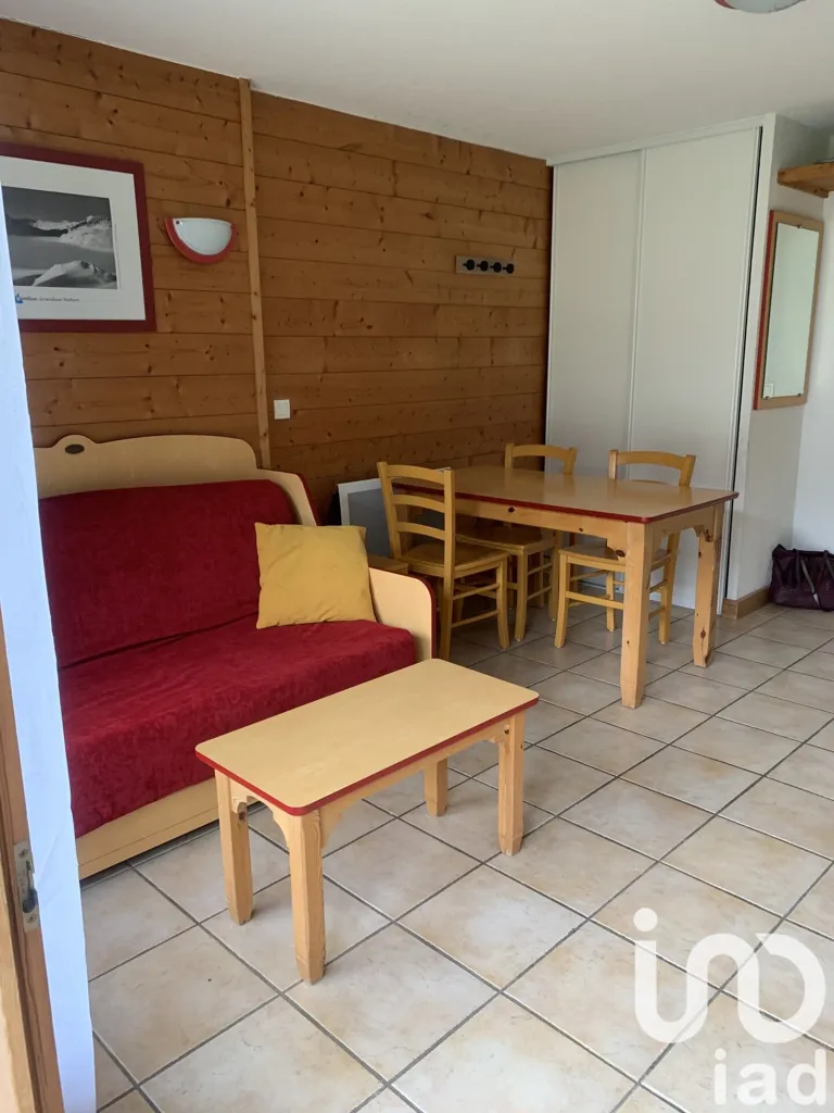 Séjour - Appartement T3 avec Parking à Aussois
