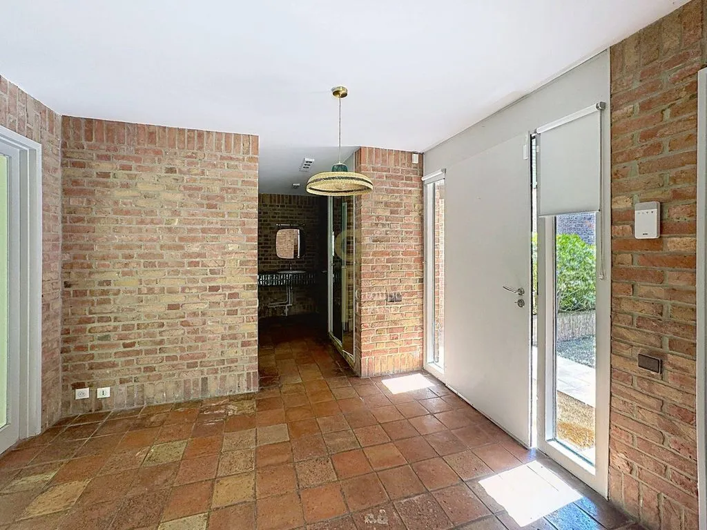 Hallway - Architect's House with Garden in Croix