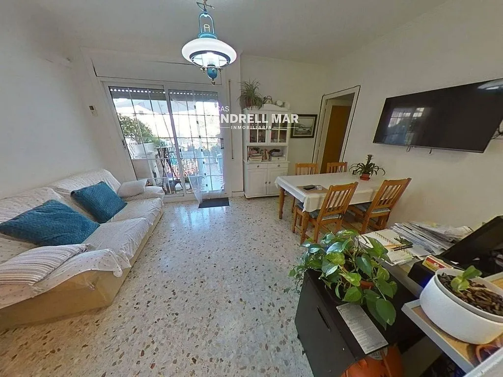 Séjour - Apartment with Terrace in Calafell Poble
