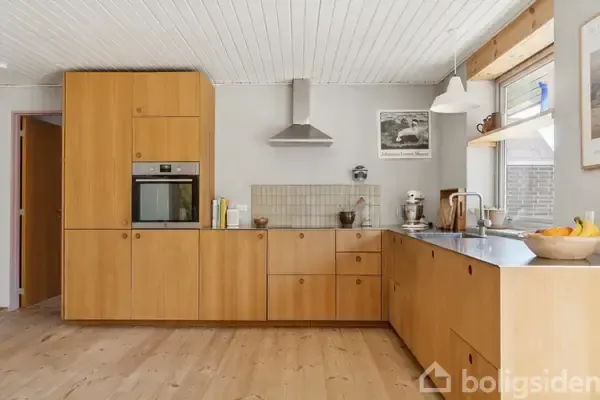 Köök - Renovated Villa with Scenic View in Klitmøller