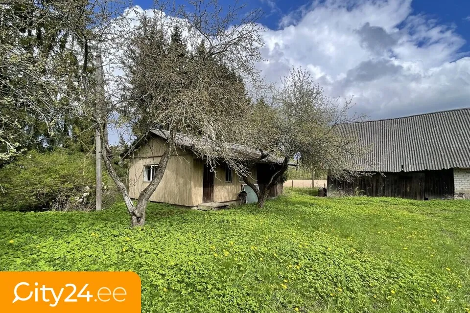 Aed - Traditional Wooden House with Outbuildings near Elva