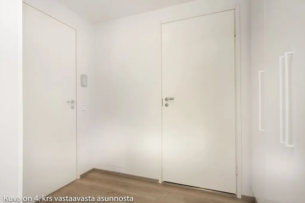 Entrée - Bright Apartment with Balcony in Kumpula, Helsinki