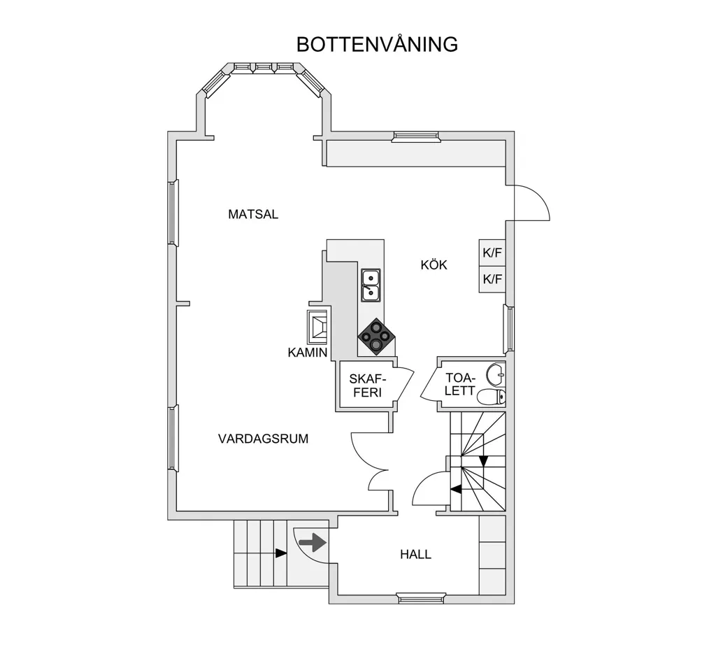 Plaan - Modern Villa with Garden in Backaplan