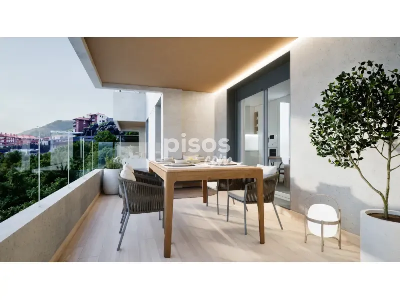 Balcon - New Flat with Terrace in Basurtu, Bilbao