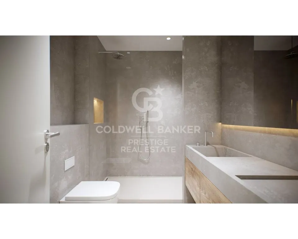 Salles de bain - Luxury Flat with Terrace in Pedralbes, Barcelona