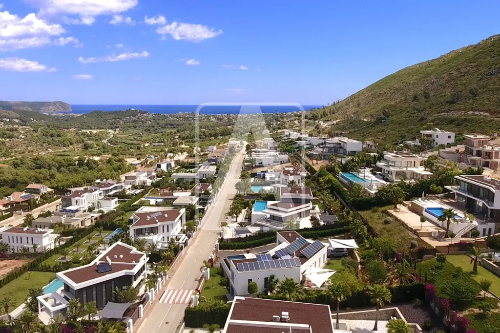 Vista aerea - Modern Villa with Panoramic Views in Jávea