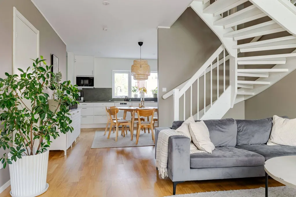 Séjour - Modern Flat with South-Facing Terrace in Vimmerby