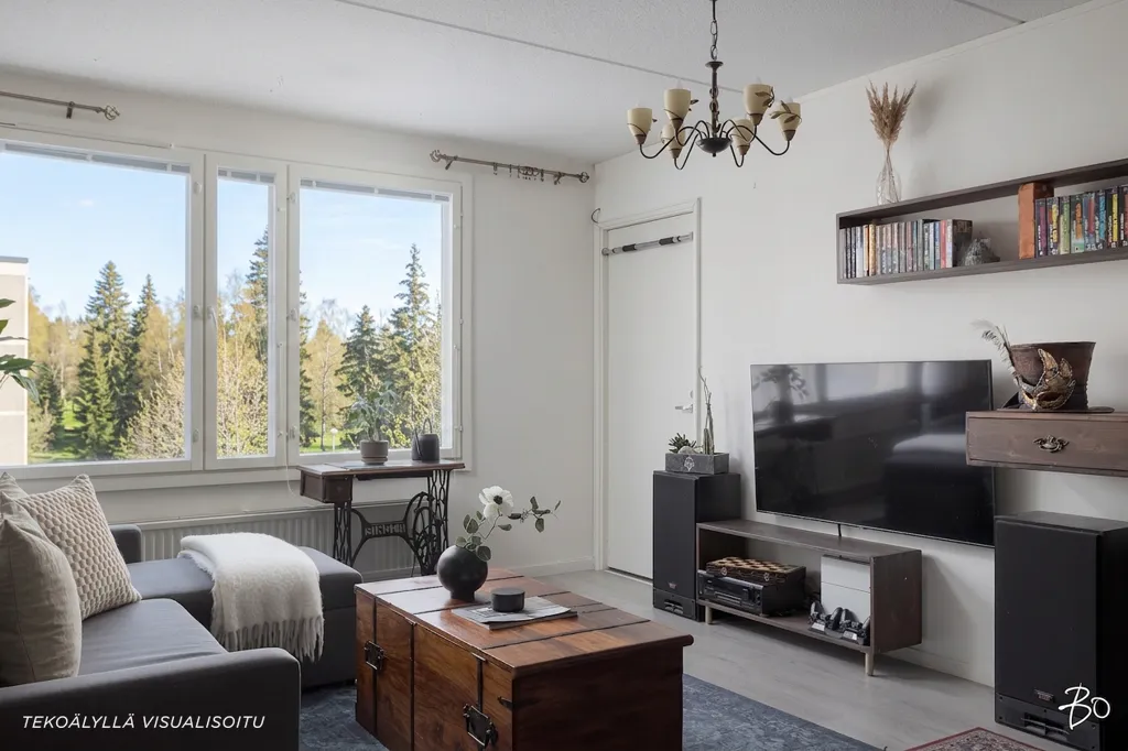 Séjour - Apartment with Sauna and Balcony in Jyväskylä