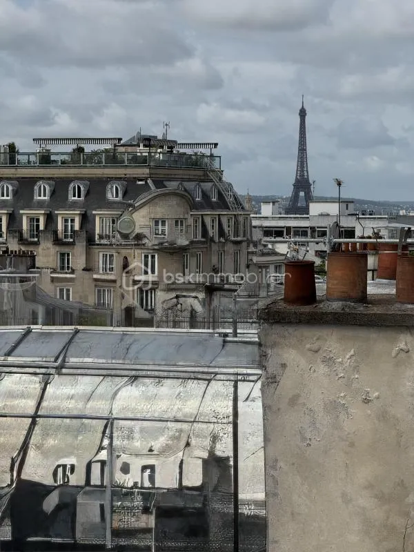 Terrasse - Triplex avec Vue sur Paris à Montmartre