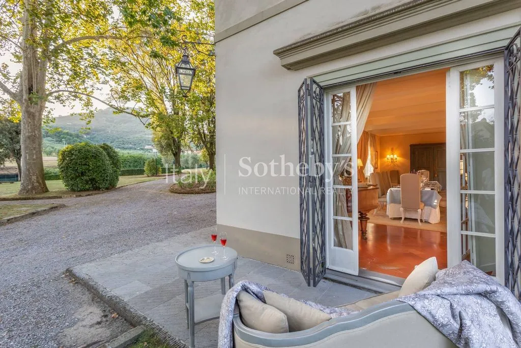 Terrass - Historic Villa with Private Chapel in Montecatini Terme