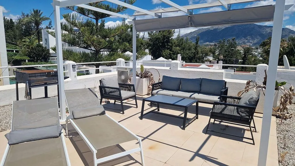 Terrasse - Penthouse with Pool in Benahavís