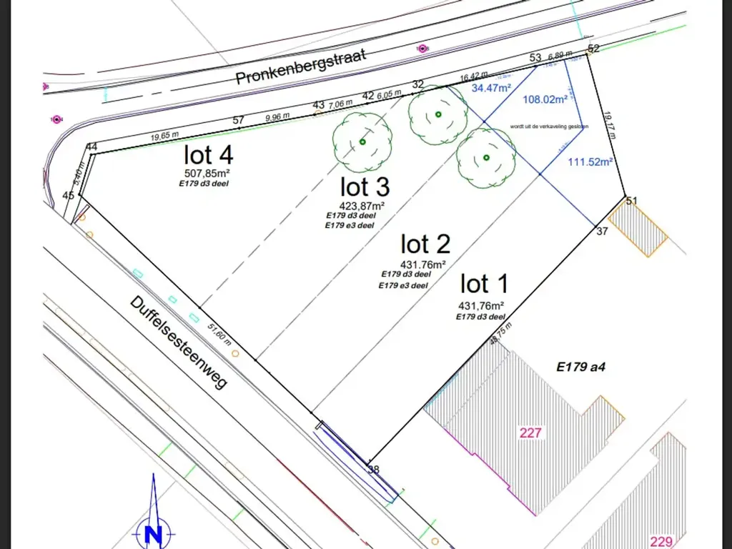 Plaan - Plot for Semi-Open Development in Kontich