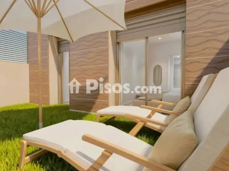 Terrass - Flat with Private Patio in Barcelona