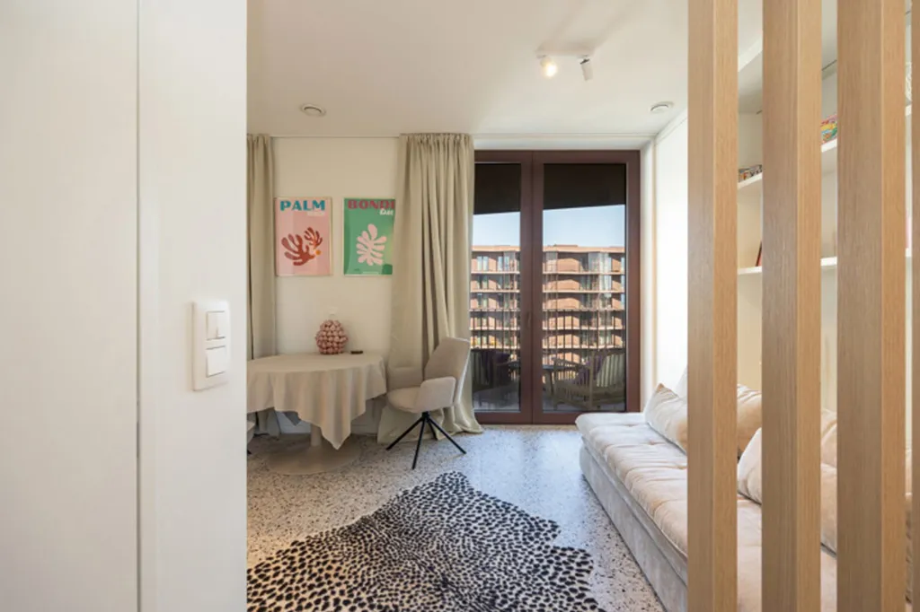 Séjour - Appartement avec Vue sur la Schelde à Anvers