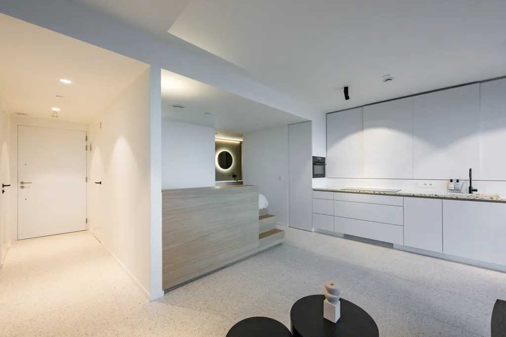 Séjour - Open Loft avec Vue Panoramique sur Antwerpen