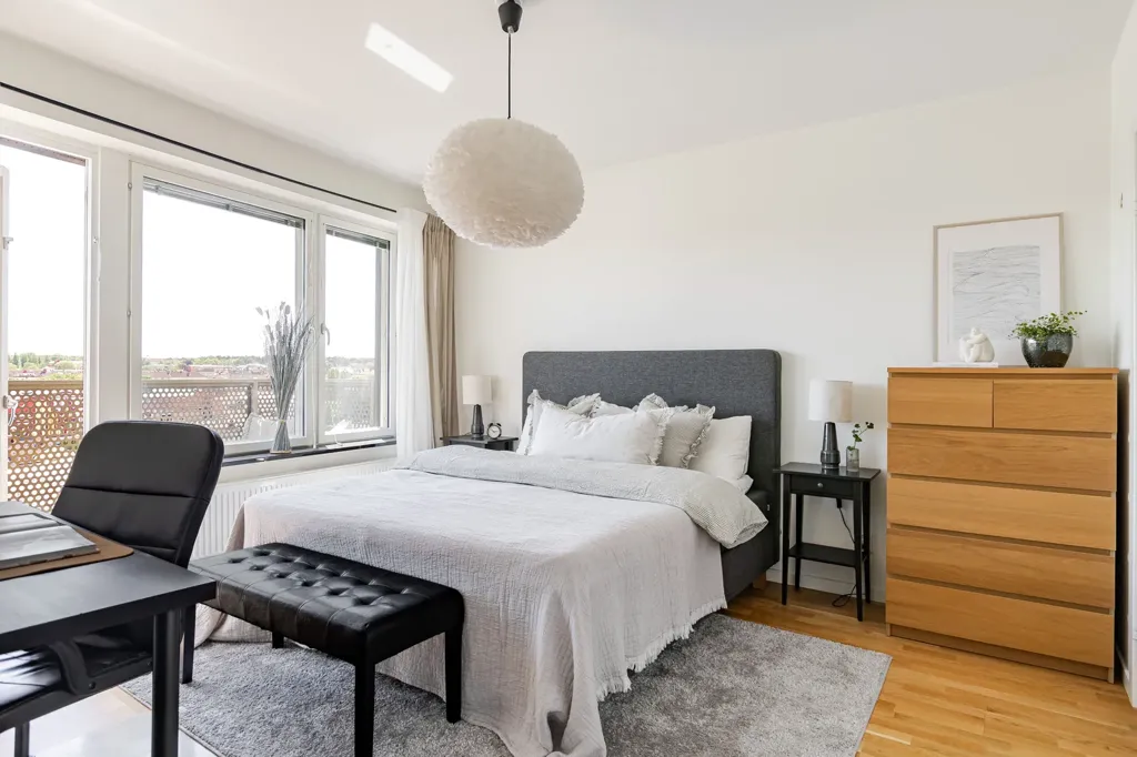 Chambres - Apartment with City View in Central Linköping