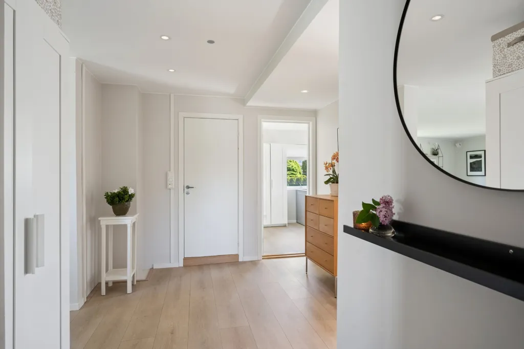 Entrée - Modern Bungalow with Garden in Spikkestad