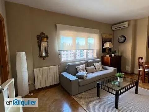 Séjour - Modern Flat with Balcony in Delicias, Madrid