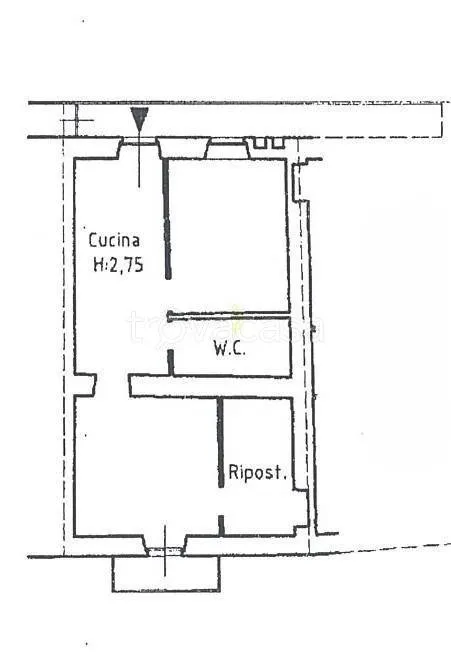Plan - Rented Apartment with Balcony on Corso Piemonte, Saluzzo